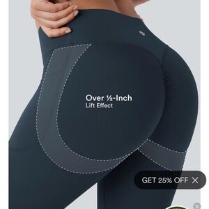HALARA Ultrasculpt Black Leggings NWT
